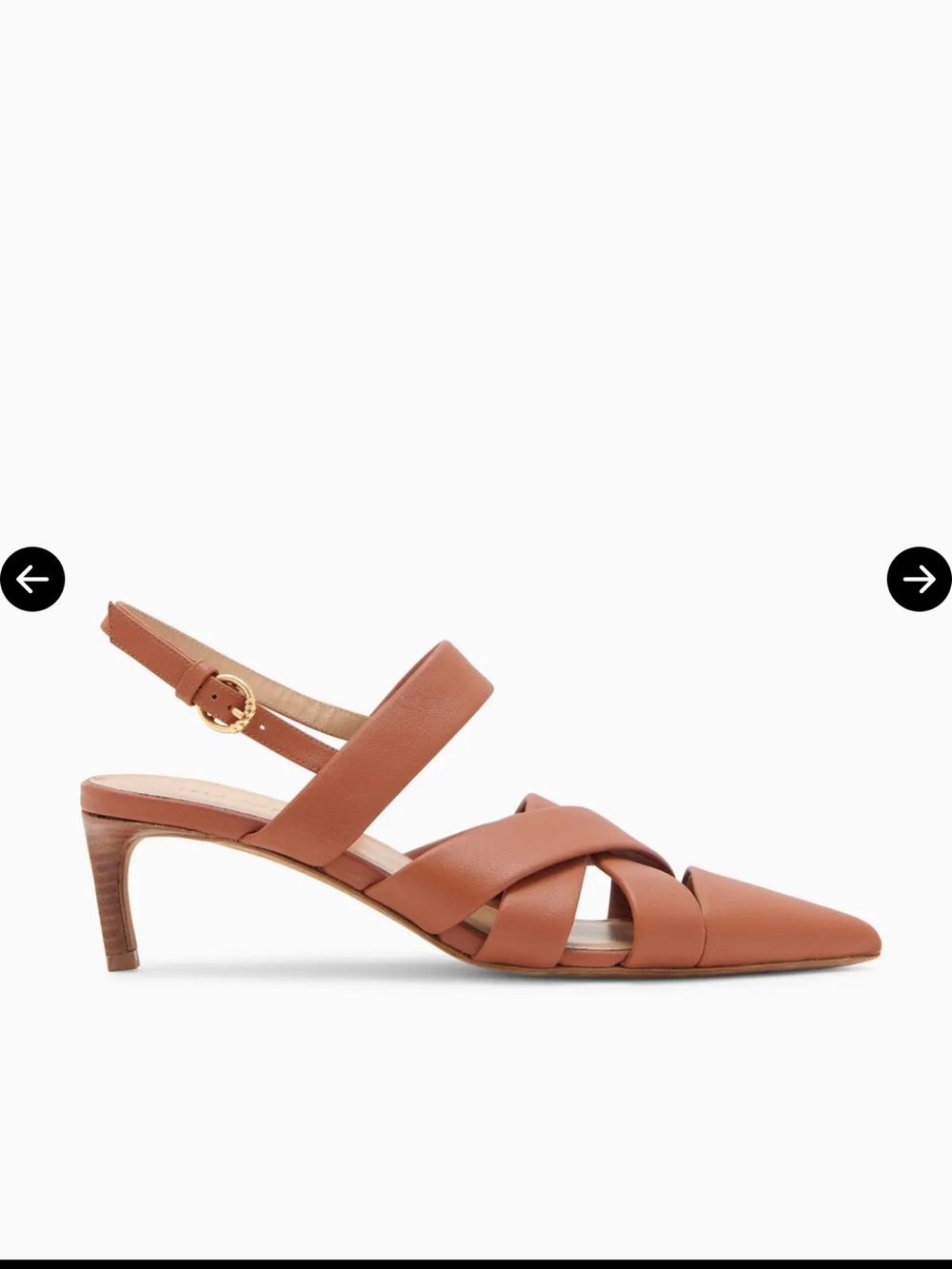 Ulla Johnson Tahlia Woven Kitten heel